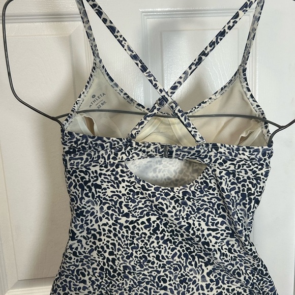Athleta Black and White Fitted Bustier Camisole - Picture 2 of 3